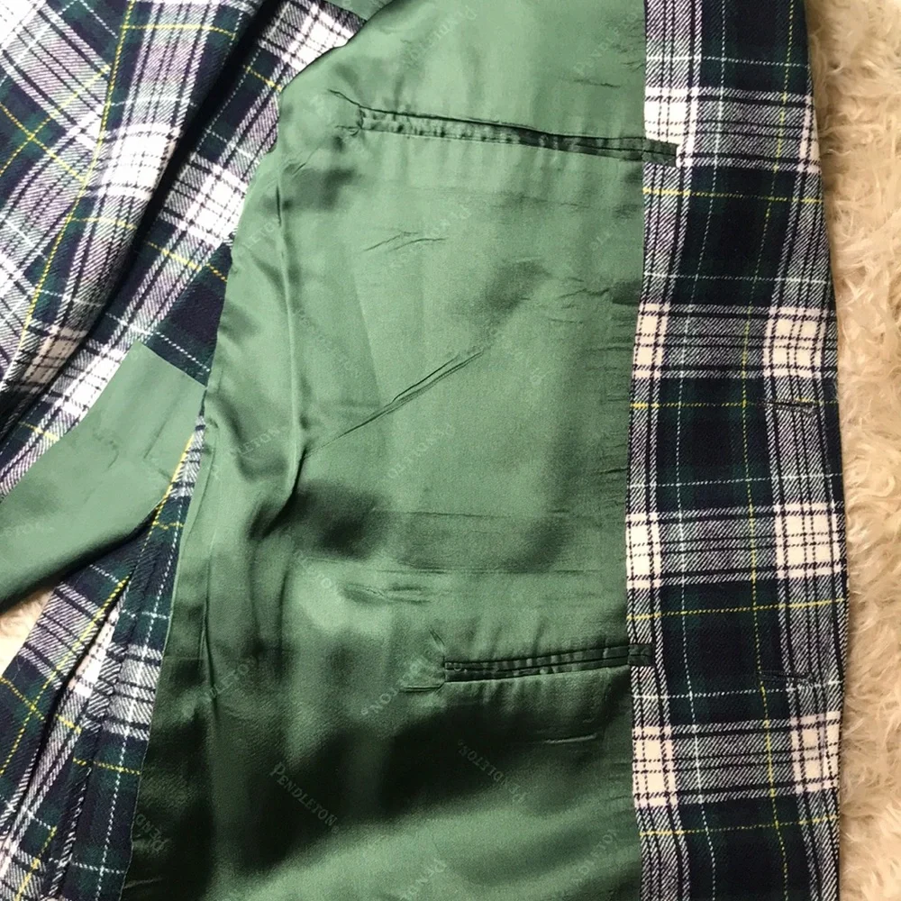 Vintage Pendleton Plaid‎ Blazer